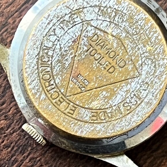 Vintage Endura Swiss Watch Mens Silver Tone Stainless Steel Classic White Dial - Picture 5 of 7